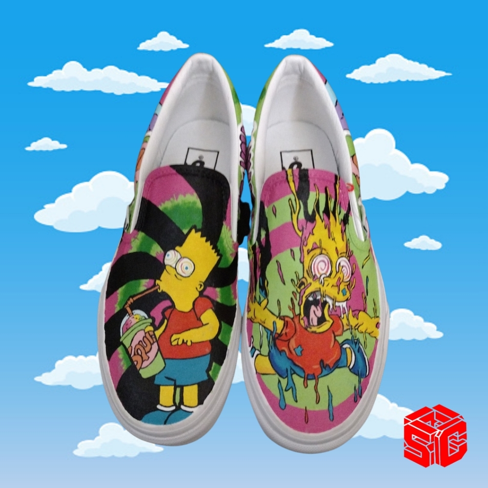 Trippy Bart Simpson Customs
